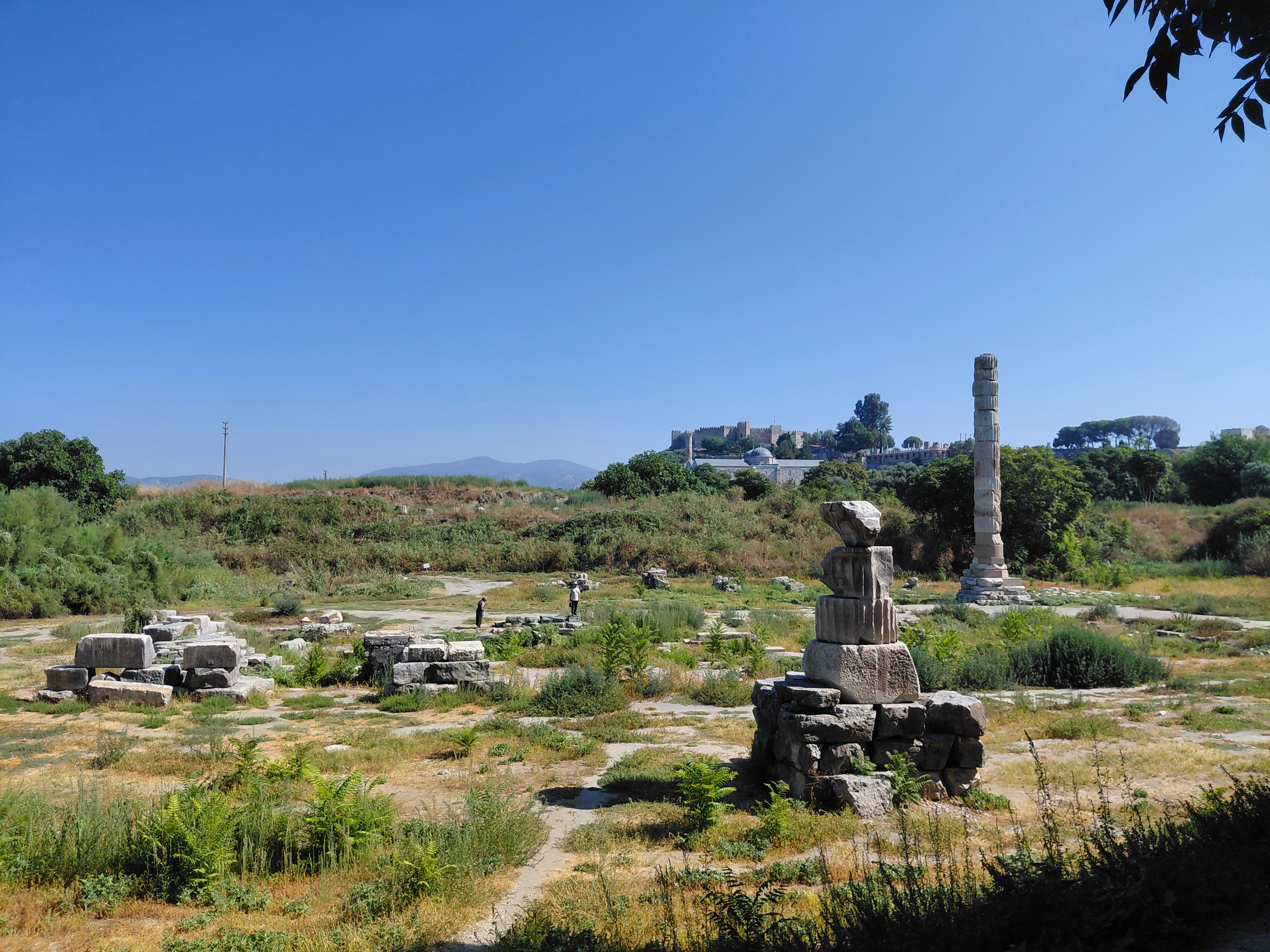 Remains of the Temple of Artemis near Ephesus
