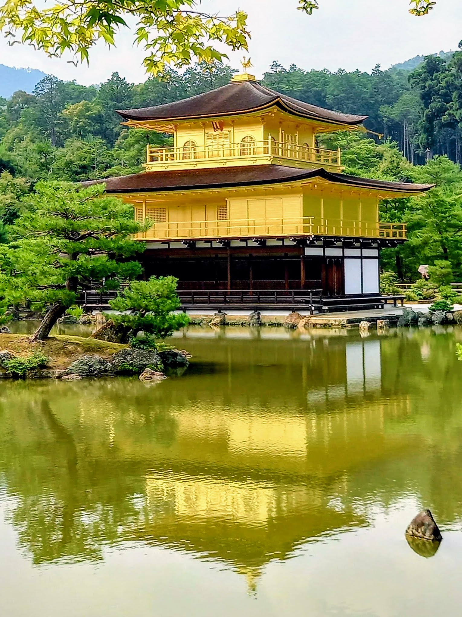 Golden Pavilion at Kinkaku-ji in Kyoto