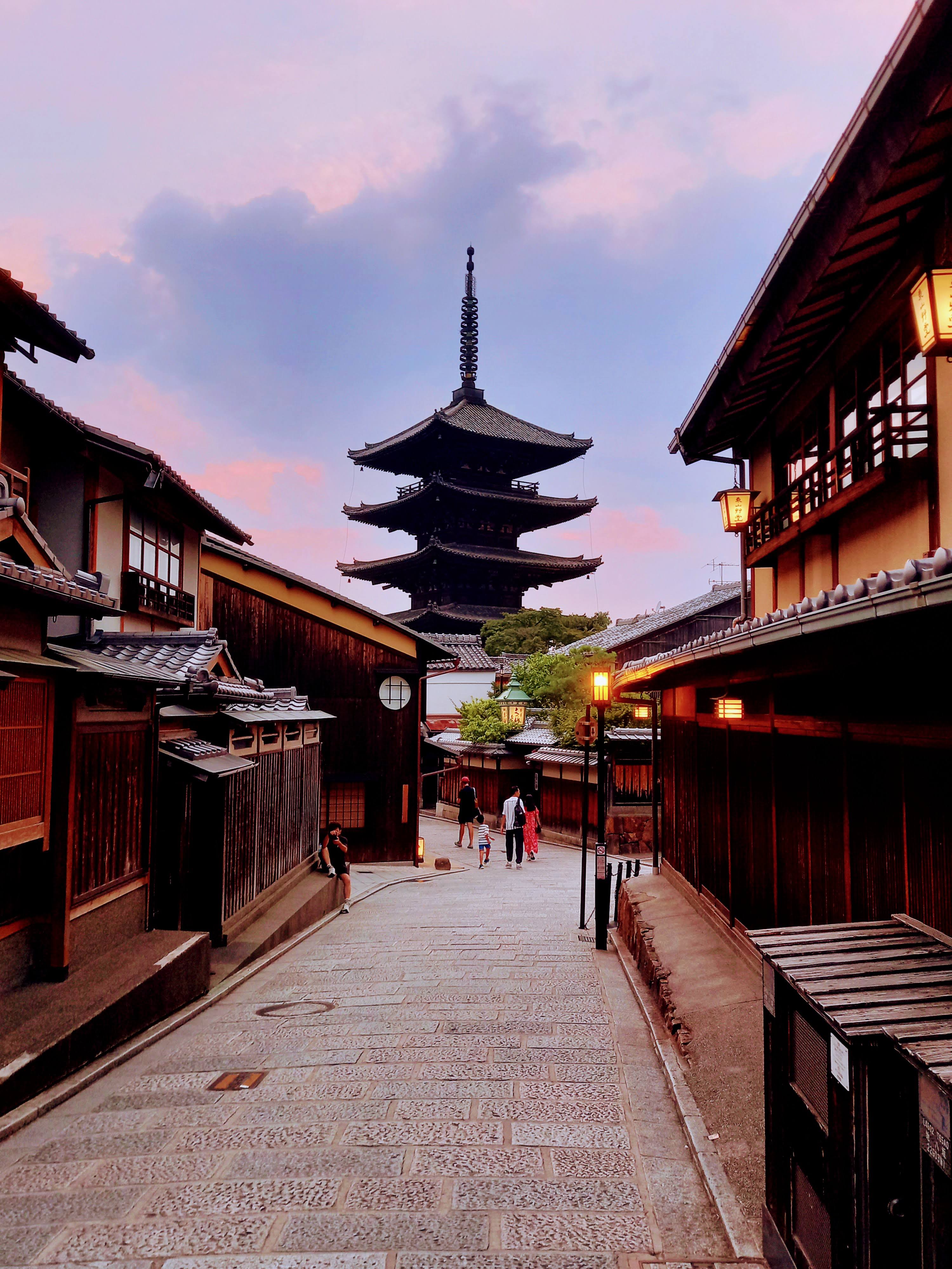 Yasaka Pagoda view in Kyoto