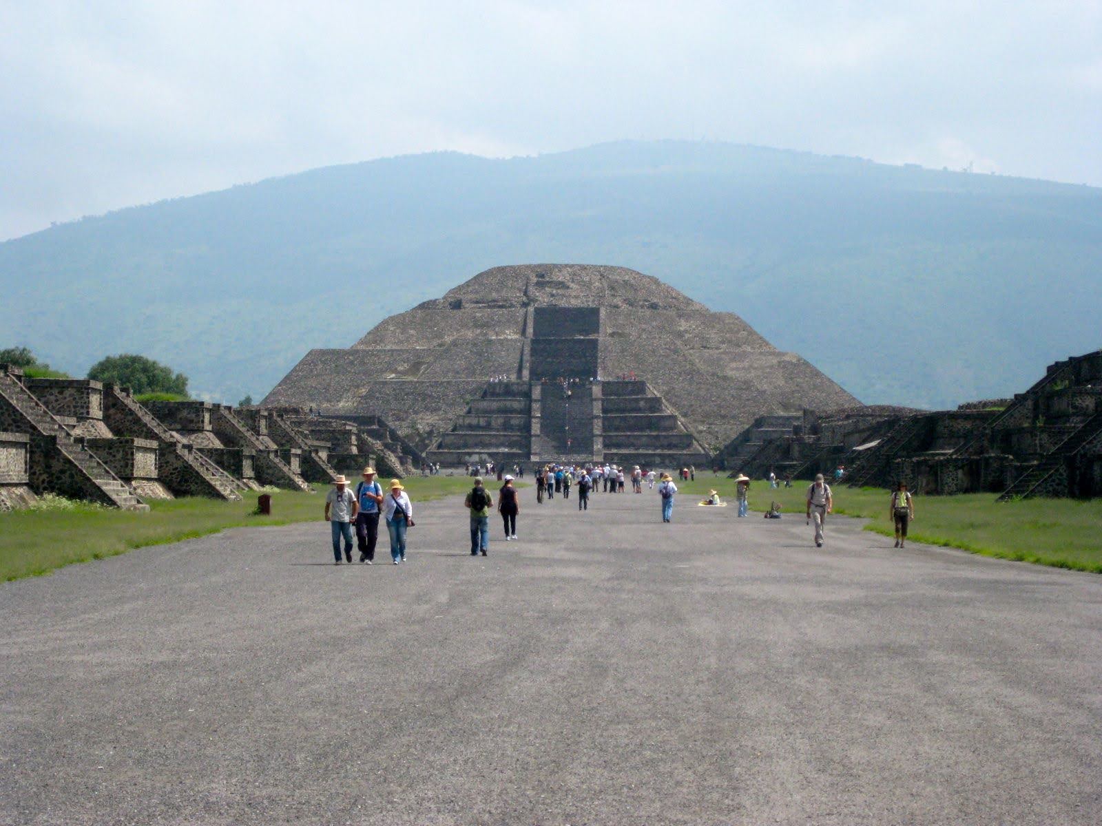 Avenue of the Dead at Teotihuacan