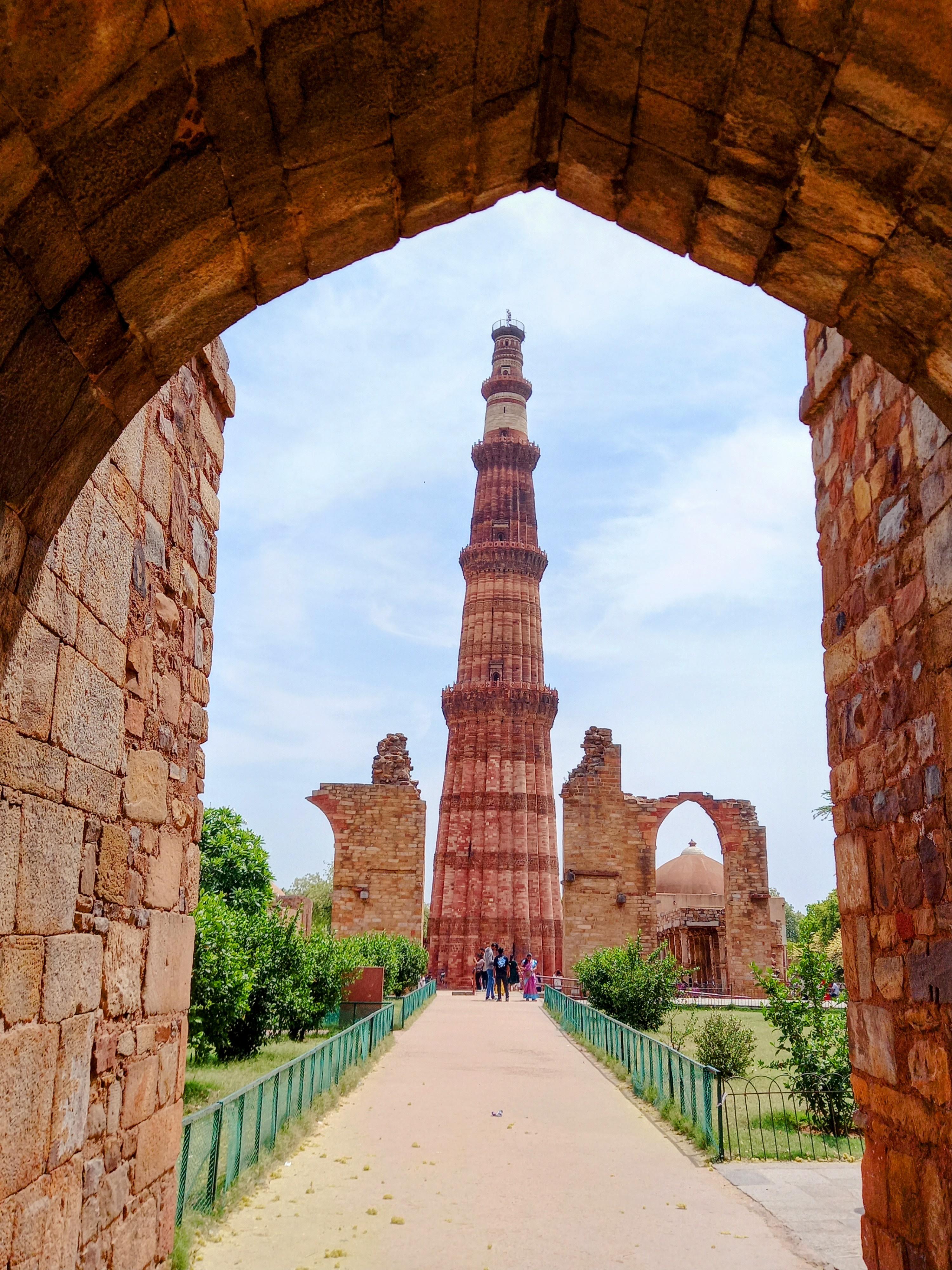 Qutb Minar and monuments in Delhi