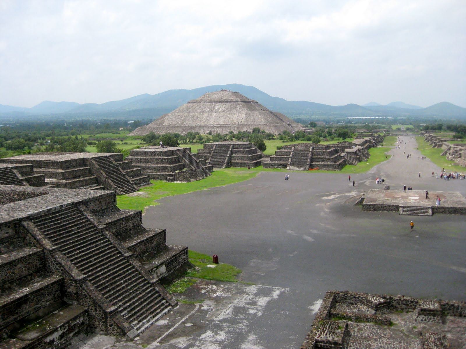 Pyramid of the Sun at Teotihuacan, Mexico