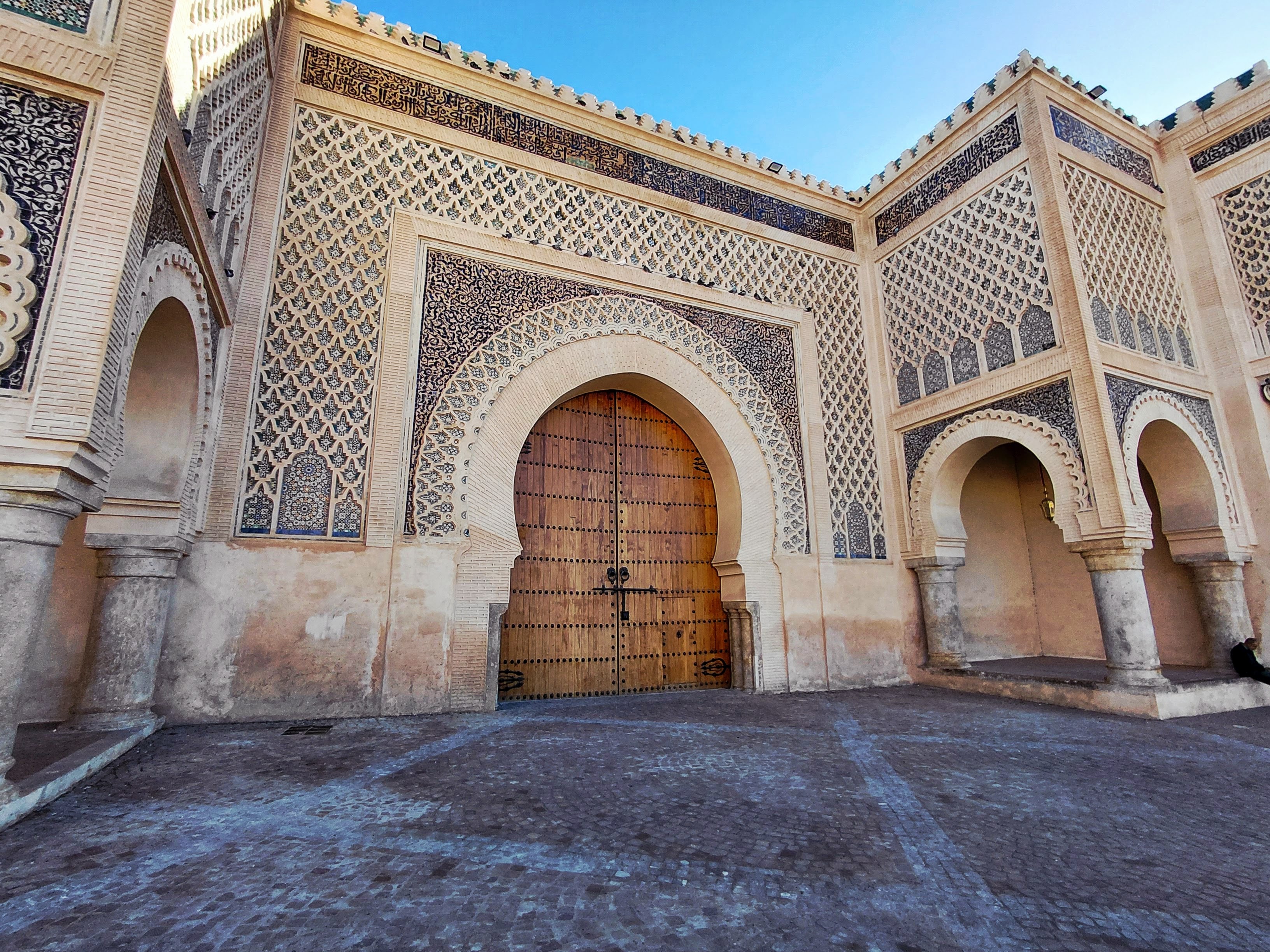 Historic City of Meknes, royal gates and medina streets